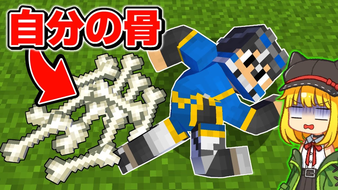 全身の骨がなくなった人生が大変すぎるマインクラフト マイクラ まいくら Youtube 全身の骨がなくなった人生が大変すぎるマインクラフト マイクラ まいくら Youtube