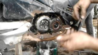 Cara Pasang Kampas Kopling Honda Supra X, A Grand dan Mocin Yang benar