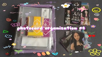 photocard organization #4: may 2021 ✧ setting up an a5 binder for stayc! | emoisabel