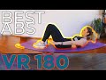 ♉♉♉ Best ABS ♉♉♉ workout for Women &amp; Men | Virtual Fit VR180 at Home | No Equipment