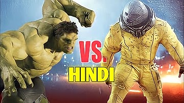 Hulk (MCU) vs Juggernaut (FOX - Deadpool 2) in hindi