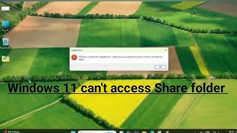 Cannot access shared folder after windows 11 update 2024 FIX