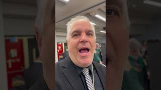 Jim Pagiamtizs at Canada Job Expo on  Dec 7.2023