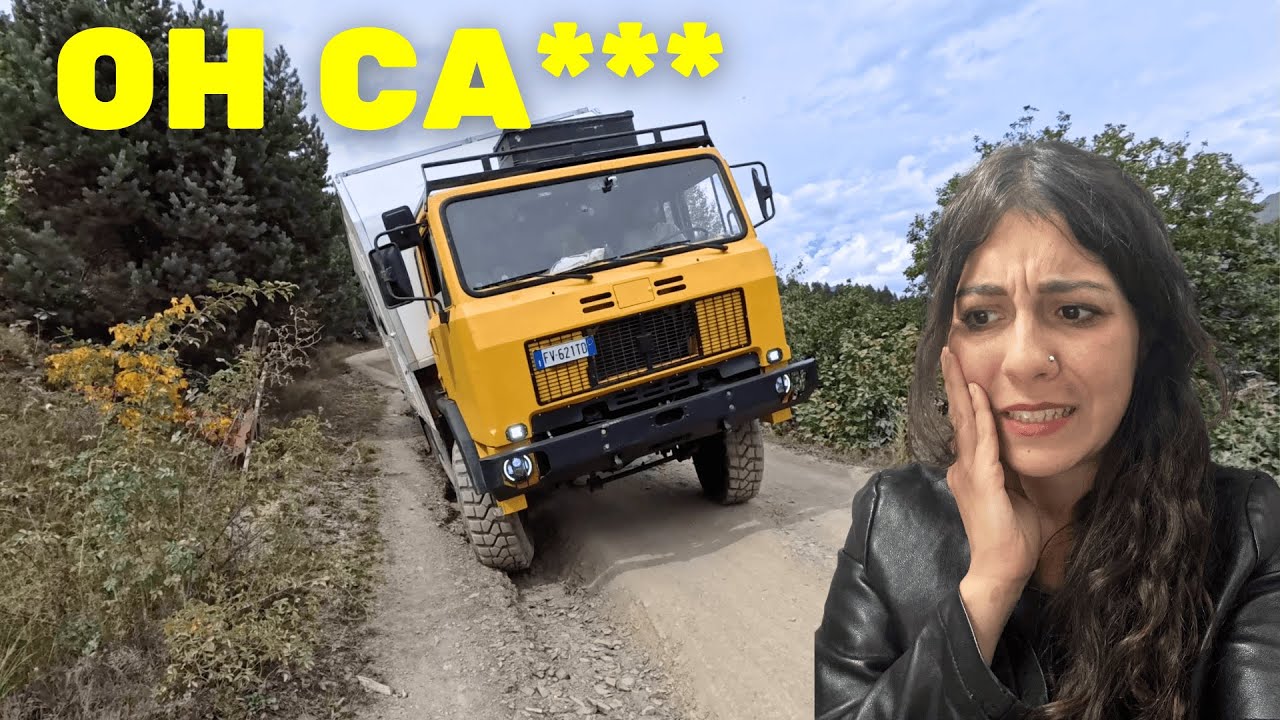 LA VITA DA OVERLANDER NON È FACILE 😱 STRADA PERICOLOSA IN GEORGIA