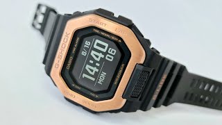 Взглянем поближе на G-SHOCK GBX-100. Bluetooth, шагомер, приливы отливы.