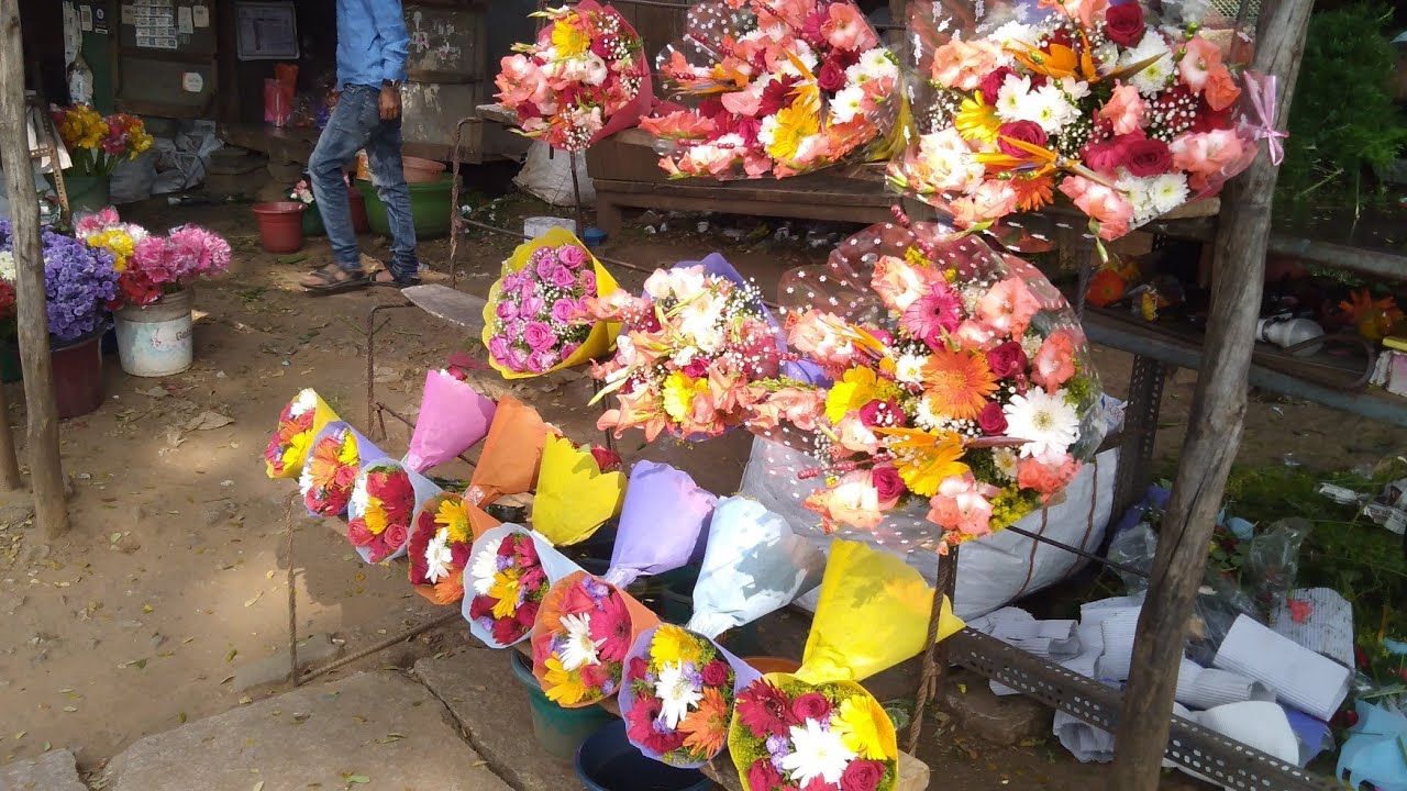 Mysore Flower Bouquet Market YouTube