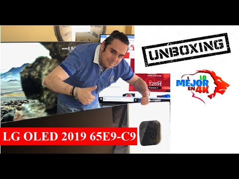 Unboxing OLED LG 2019 E9/C9 - Embalaje y TV perfectas camera iphone 8 plus apk