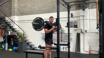 Safety Bar Box Squat