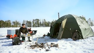 Поставили Дом В Болоте! / Ловим Полосатых 