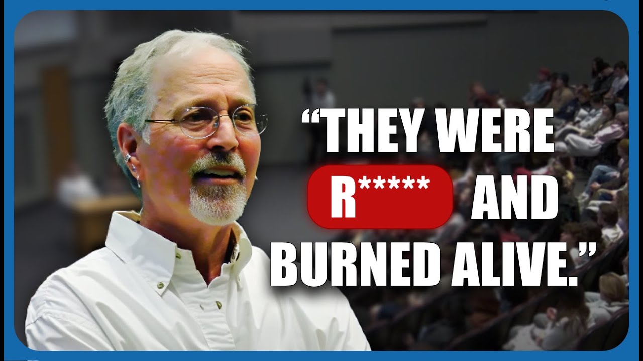 Entire Lecture Hall FREEZES as Professor Shows Horrific Photo from Palestine Protests