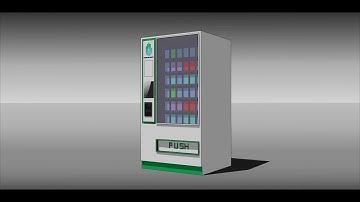 3D Model - Medical Vending Machine