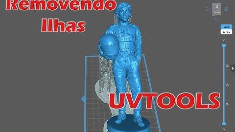 Removed Islands and repared 3d print resin whit Uvtools