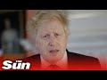 Boris Johnson speaks in Russian and warns 'Those responsible will be held to account'