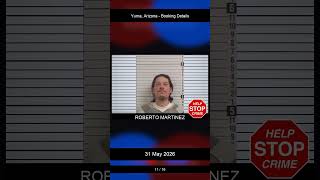 Yuma, Arizona Booking Records - 31 May 2026