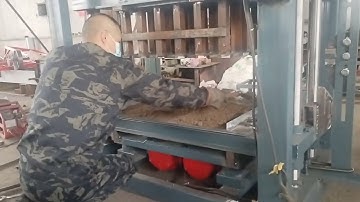  Block Making Machine QT4-40 Semi Automatic Brick Making Machines Production Line