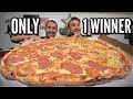 Almost UNDEFEATED PIZZA CHALLENGE (Countless Failures)! $100 Cash Prize | Jumbo 30" Pizza Challenge