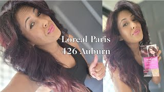 Omg ! its beautiful | L'Oreal Paris 426 Auburn | CASTING CREME GLOSS | i dye my hair at home