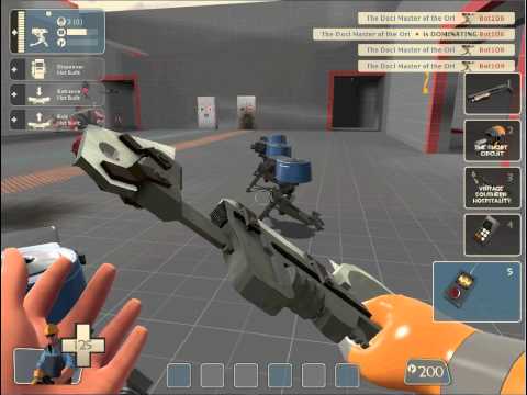 Team Fortress 2 Tutorial: how to make multiple Sentrys (more then 1)