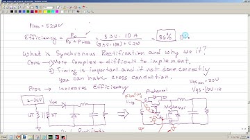 Forward Converter Part 8:  What is Synchronous Rectification?