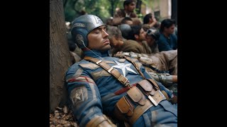 Captain America Sleeping - Relaxation Instrumental Music Ai Video