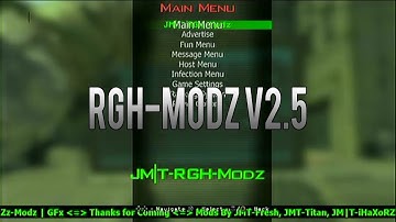 MW2 | PS3/XBOX/PC | RGH-Modz v2.5 Mod Menu | +Download