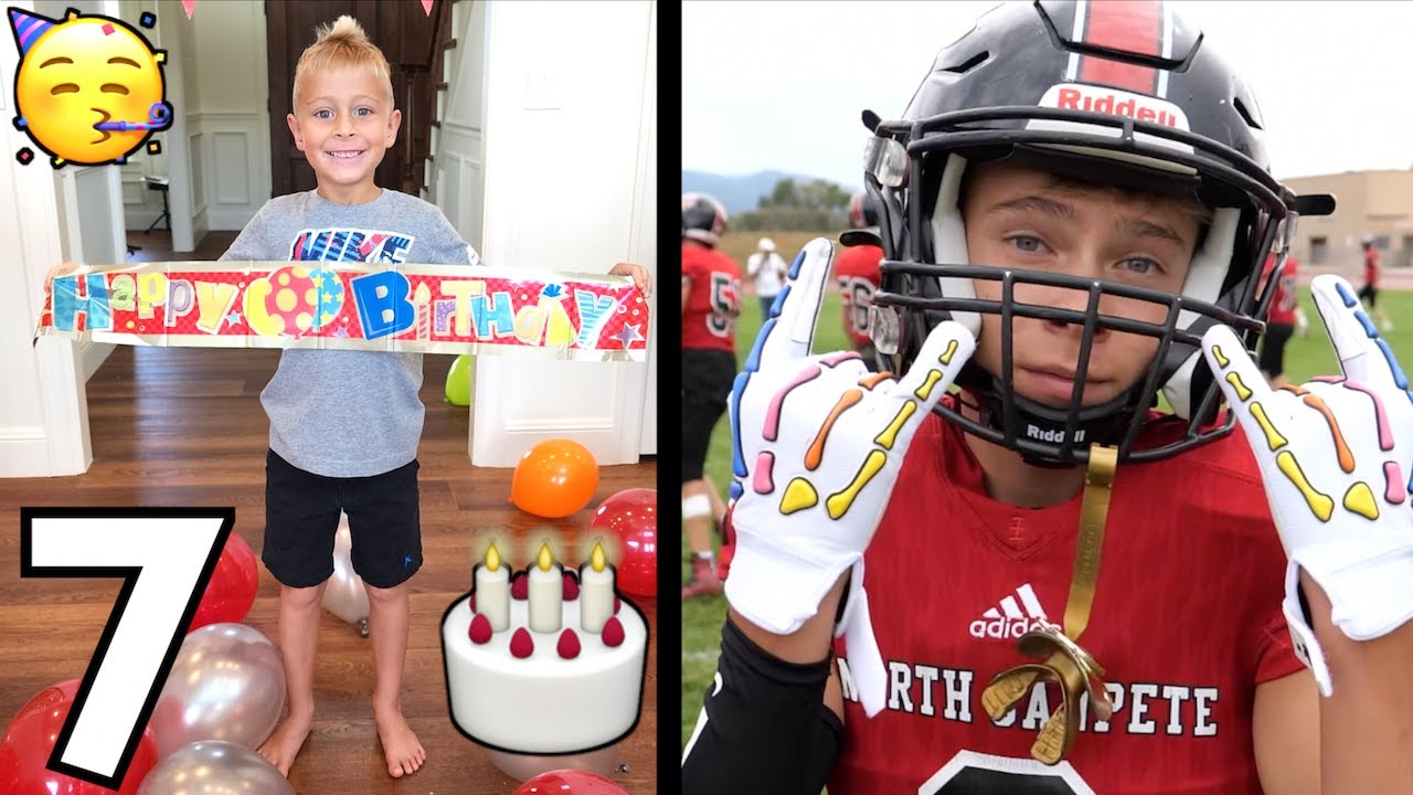 ROSWELL's 7th BIRTHDAY and RECORD FIELD GOAL at FOOTBALL GAME! 🥳🏈 YouTube