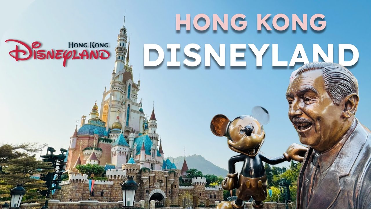 Hong Kong Disneyland in 2024✨: Rides, Shows, and Magical Moments
