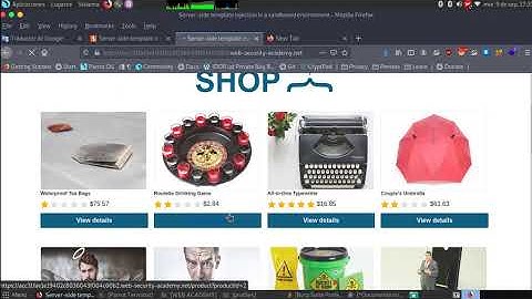 Server-side template injection in a sandboxed environment