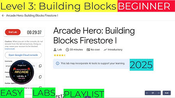 Arcade Hero: Building Blocks Firestore I | #qwiklabs | #arc1206