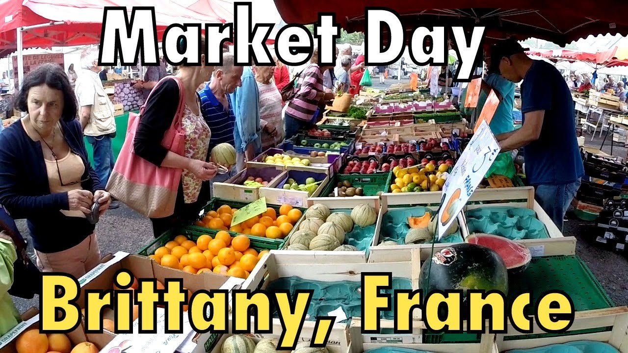 beautiful scenery synonym Brittany RV Tour : Market day in St Cast Le Guildo and Going to Binic