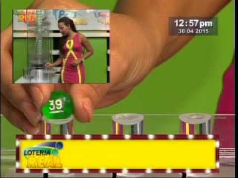 Sorteo Real 1:00 Pm 30 de Abril del 2015 juegos panamericanos 2019 en vivo