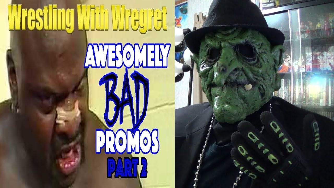 Top 16 Awesomely Bad Promos, Part 2 | Wrestling With Wregret REACTION!!! (GP17)