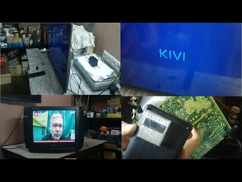 Прошивка LED TV Kivi и ремонт кинескопника Panasonic Panablack TC-21X2.