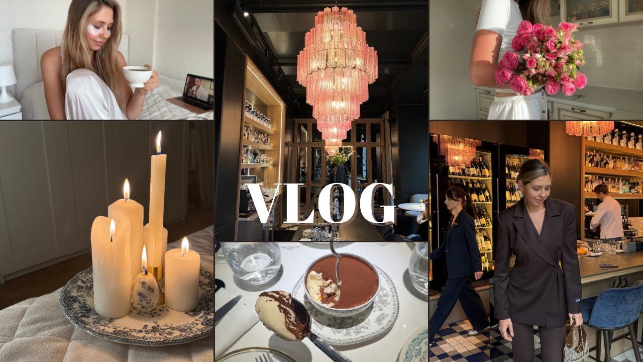 VLOG // AMO, возвращение домой, тренировка, мой фирменный зеленый салат, пасха //