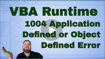 VBA run-time error 