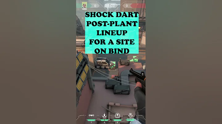 Stop the Spike Defuse with this Double Shock-Dart Lineup | Valorant Lineups #7