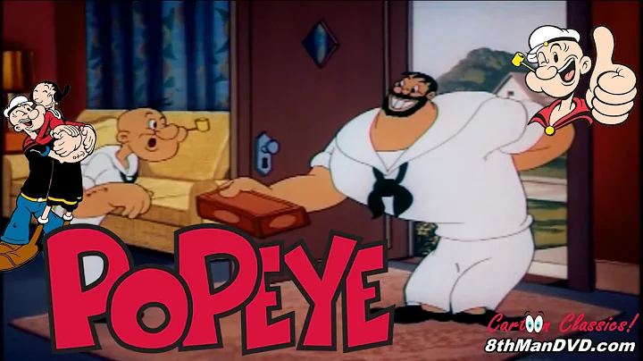 POPEYE THE SAILOR MAN: Cookin' with Gags (1955) (Remastered) (HD 1080p) | Jackson Beck, Jack Mercer