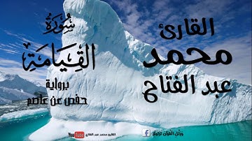 القارئ محمد عبد الفتاح ـ سورة القيامة