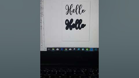 How to make outline for letters and vectors for Cricut Design Space