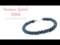 🪆Russian Spiral Stitch with Hex Cut Seed Beads - Beading Tutorial