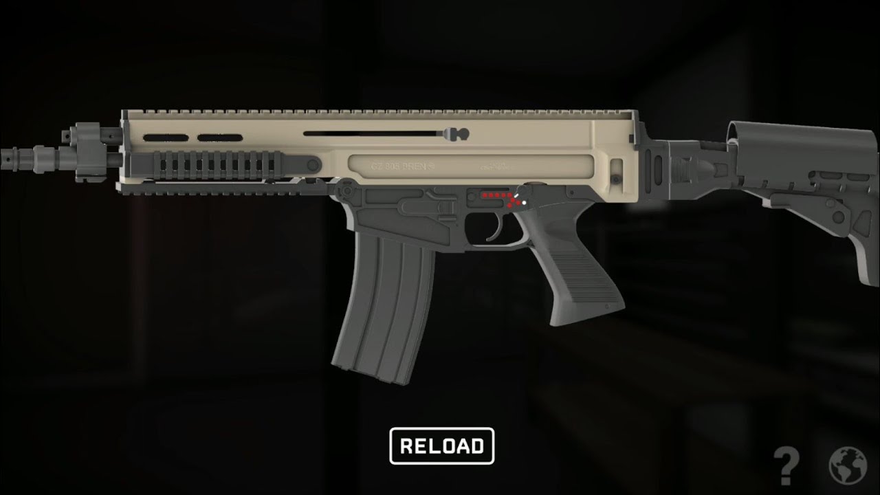 iGun Pro 2: Realistic Gun Sim # 35 - CZ 805 BREN