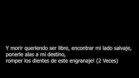 Letra Hablando de la libertad Subtitulada - La Renga - Despedazado por mil partes