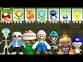 New Super Mario Bros. Wii Powerups - 24/7 Stream