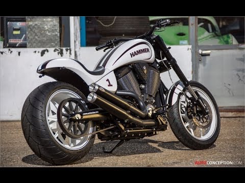 rechtop fenomeen condoom Motorcycle Design: Victory HAMMER S by Urs Erbacher - YouTube