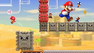 Super Mario Maker 2 - Online Multiplayer Co-op #shorts video gameplay 😎