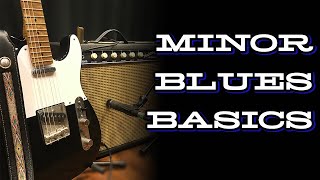 Minor Blues Basics: Pentatonic Scales, Chord Tones, Harmonic Minor, Diminished Arpeggios