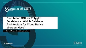 Distributed SQL vs Polyglot Persistence: Which Database Architecture for Cloud Native Microservices?