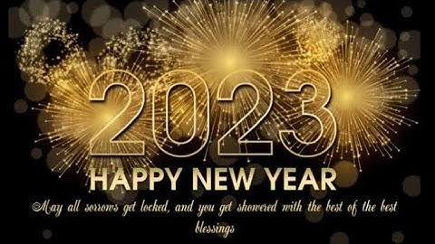 New year 2023 countdown | new year countdown sound effect | New year