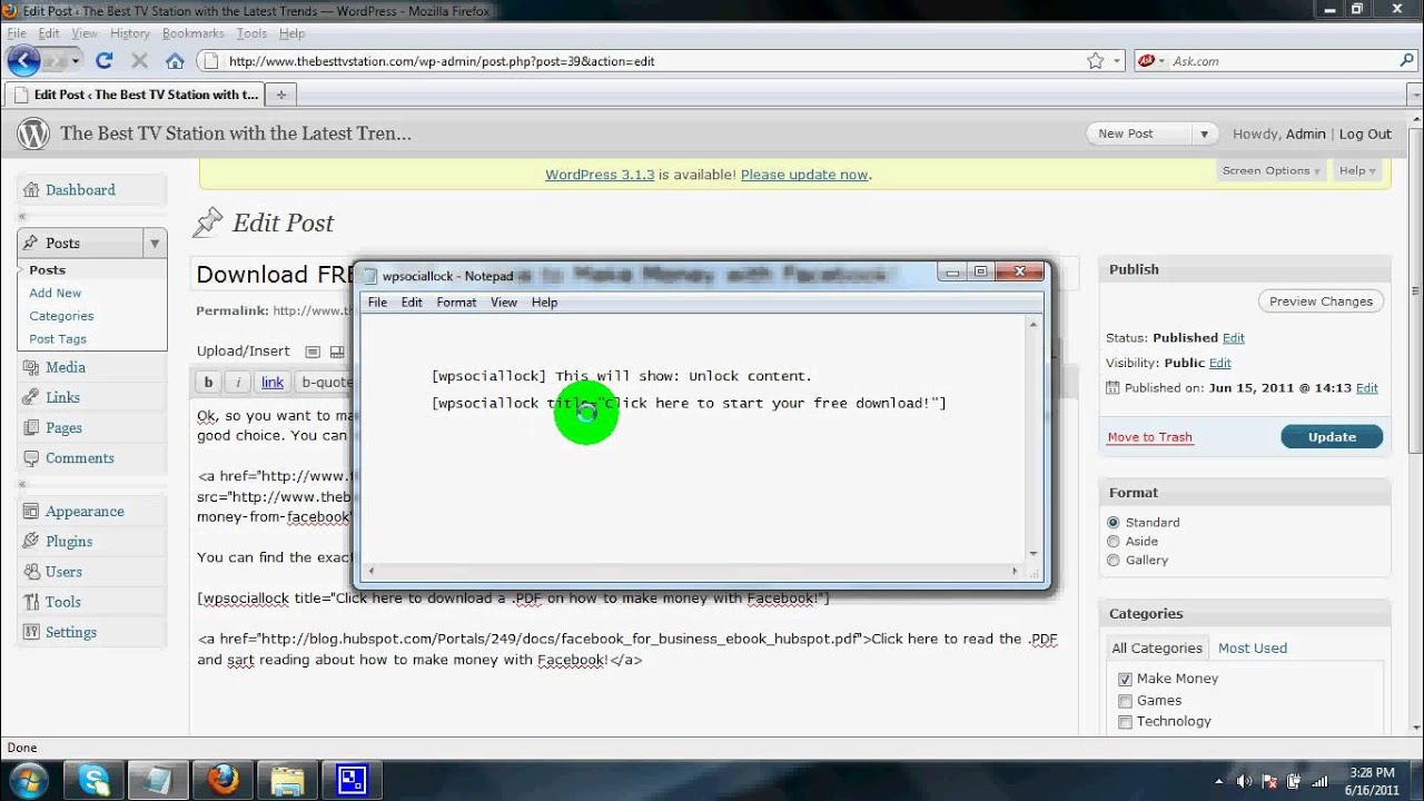 How to install WP Social Lock - Automatic Backlinks and Viral Social Media Traffic