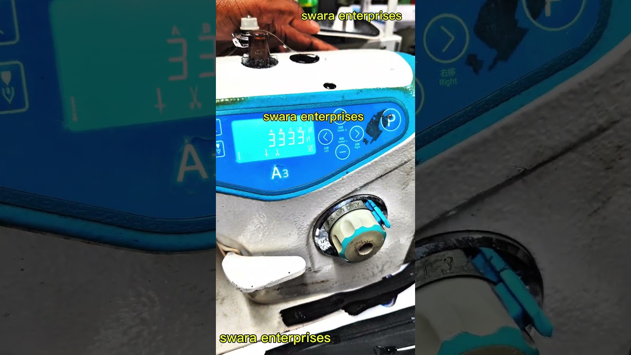 "Jack A3 Single Needle Machine Reset Kaise Kare | Complete Guide" 